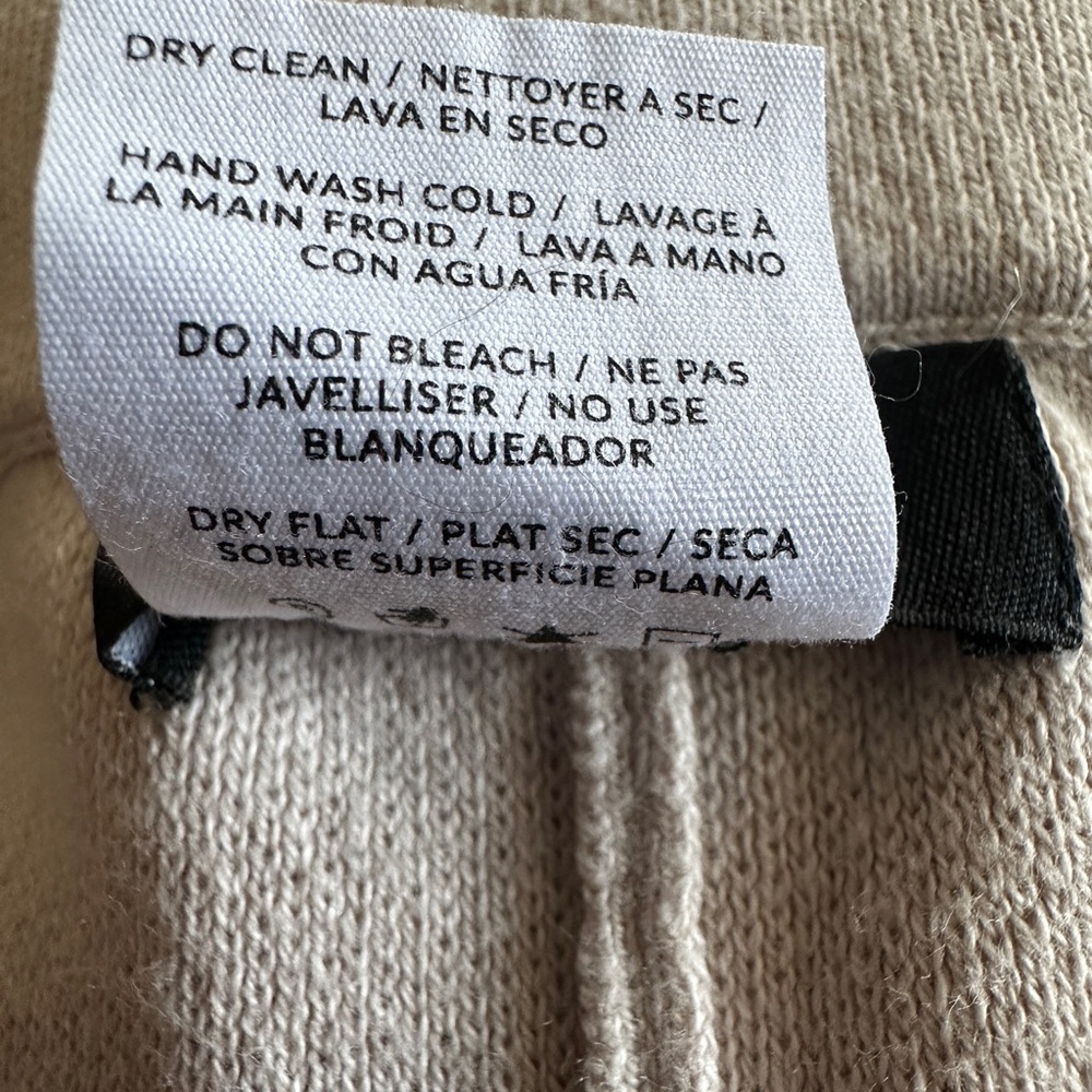 Naadam Cafe Cotton Cashmere Cropped Pant - Picture 6 of 6